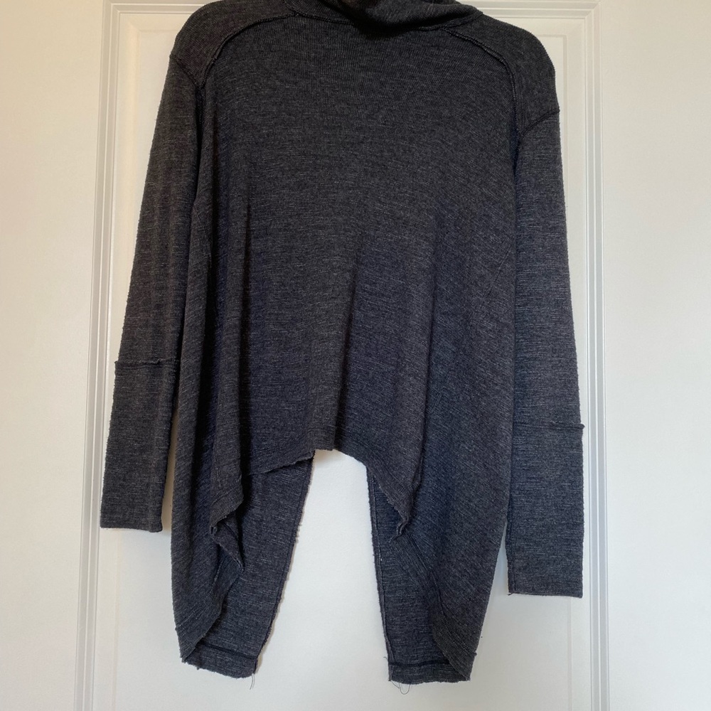 Free people gray turtleneck sweater